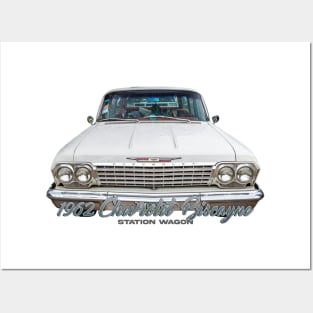 1962 Chevrolet Biscayne Station Wagon Posters and Art